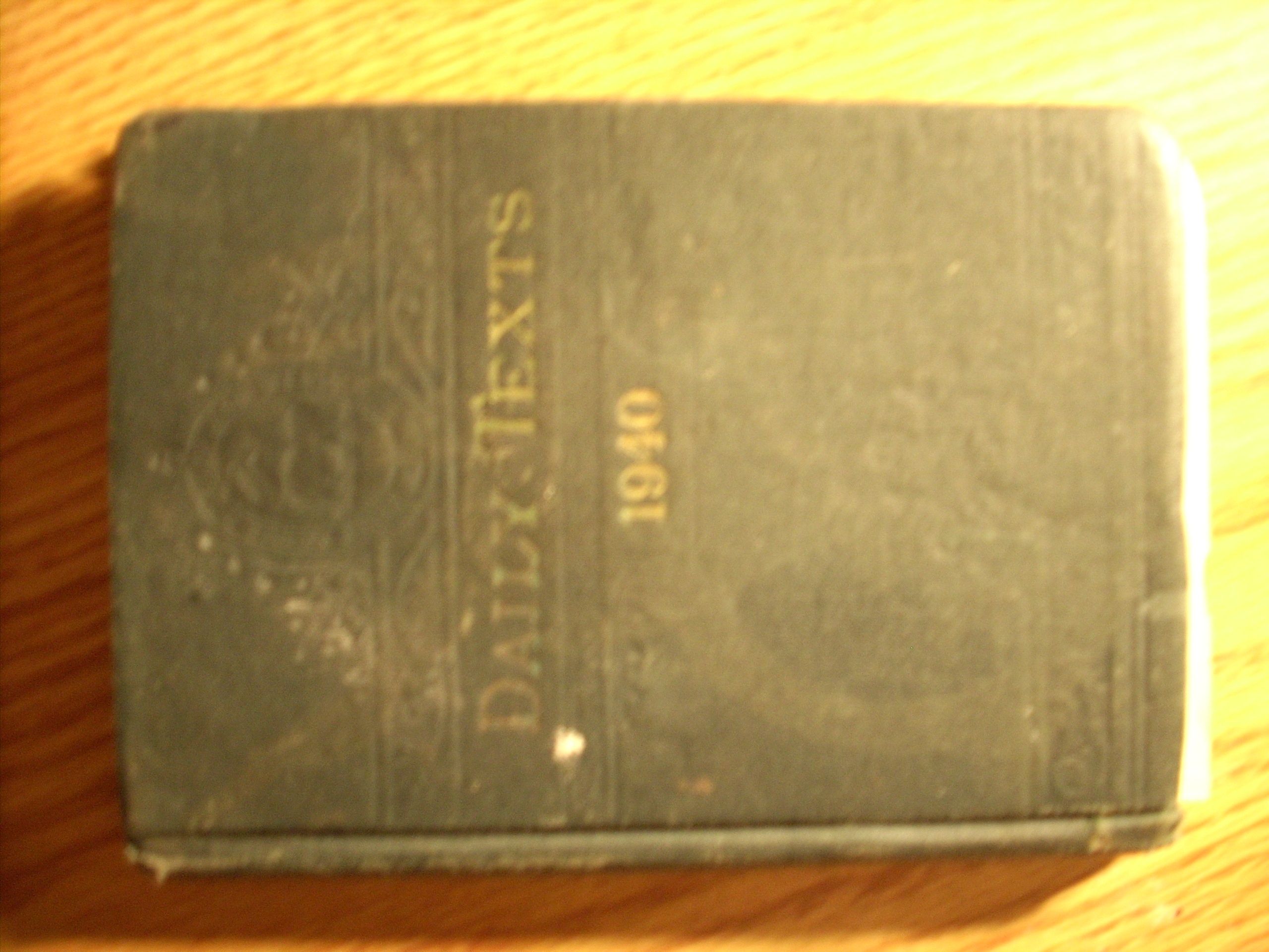 The Daily Text Of The Moravian Church 1940 InstAppraisal